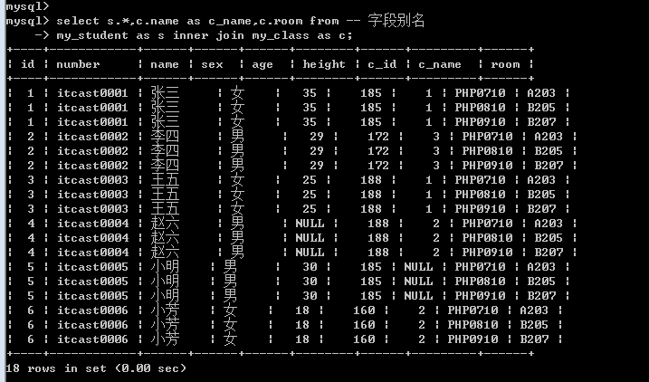 连接查询 - 图4