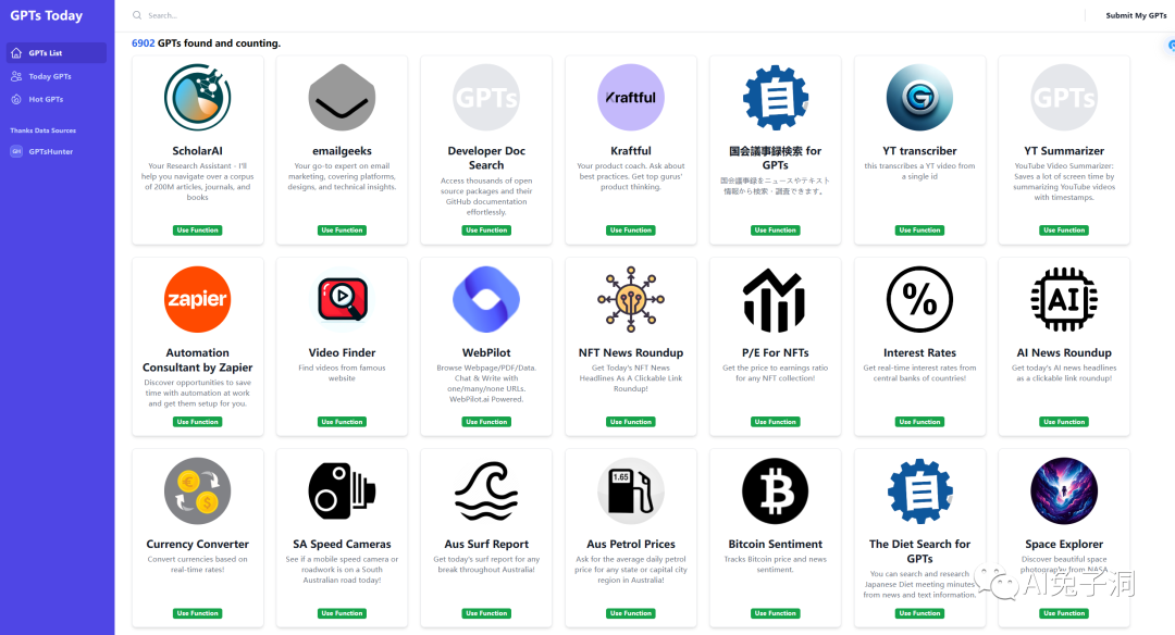 一篇文章带你获取全网各类有趣实用的GPTs - 图4