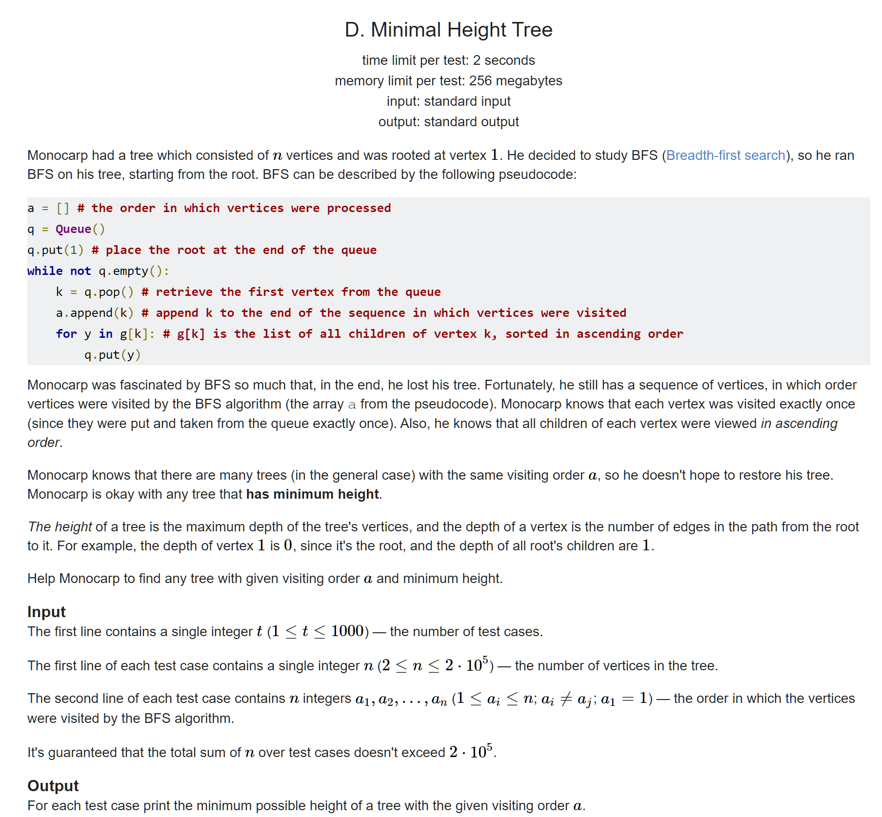 Educational Codeforces Round 97 (Rated for Div. 2) （A - D题个人题解） - 图9