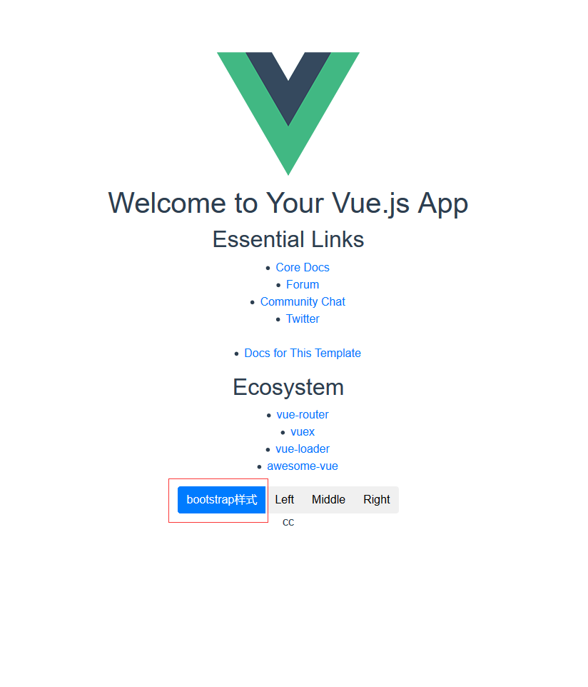 vue-cli脚手架中引入jquery和bootstrap框架 - 图6