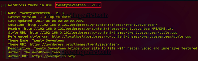 WPScan使用完整攻略：如何对Wordpress站点进行安全测试 - 图4
