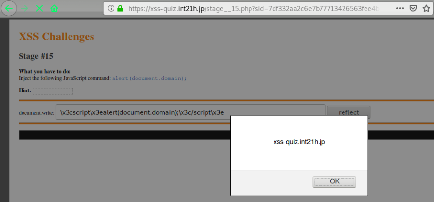 xss-挑战答案解析01-https://xss-quiz.int21h.jp/ - 图19