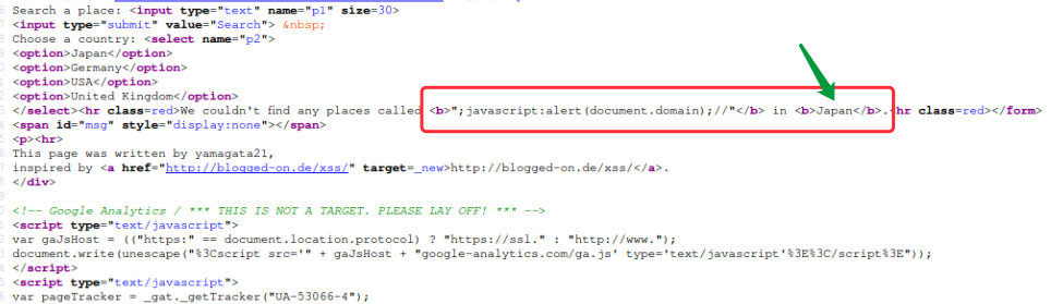 xss-挑战答案解析01-https://xss-quiz.int21h.jp/ - 图5