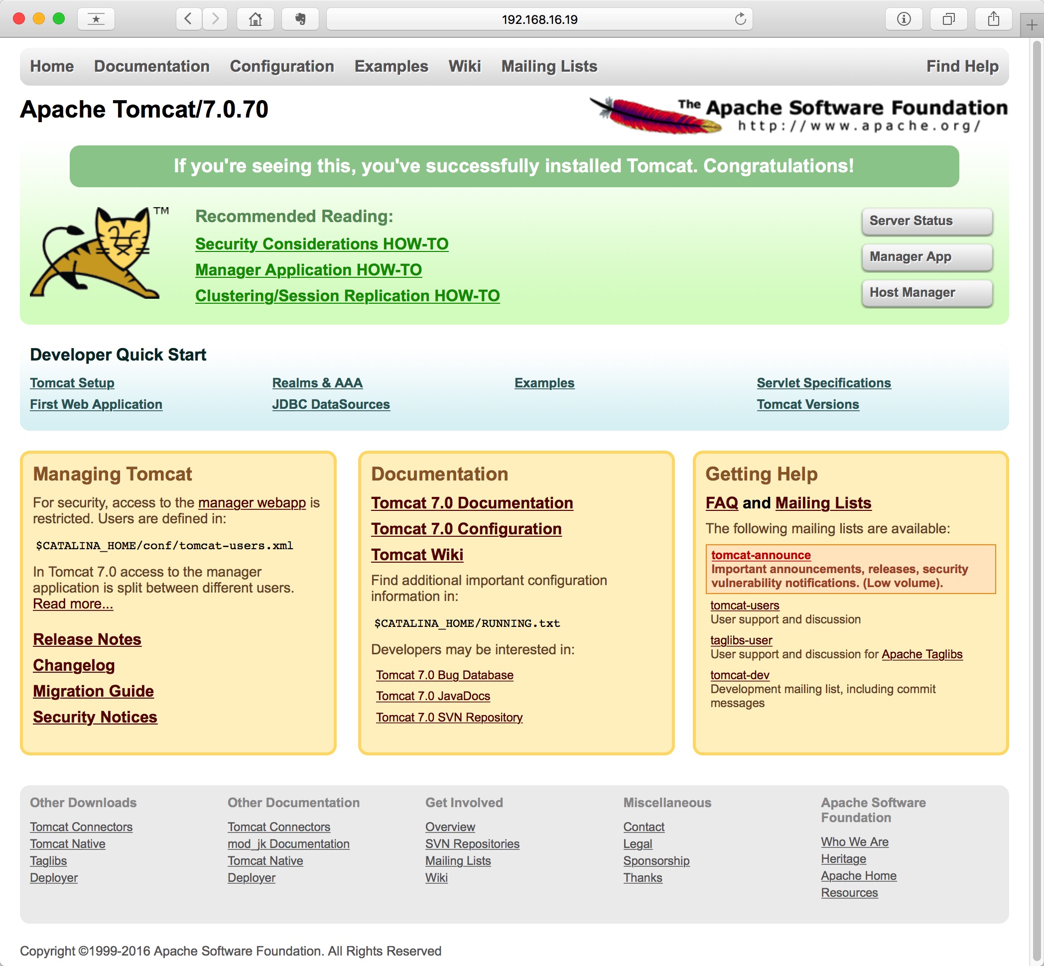 HowTo Install a Tomcat Server 7 - 图1