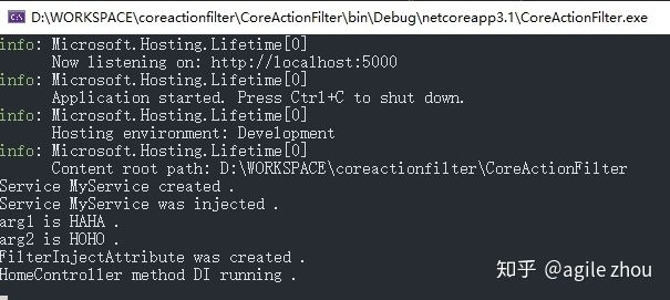 .NET Core--ActionFilter中使用依赖注入 - 图5