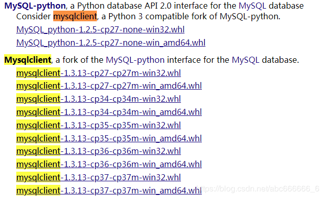 pip install mysqlclient报错 - 图2
