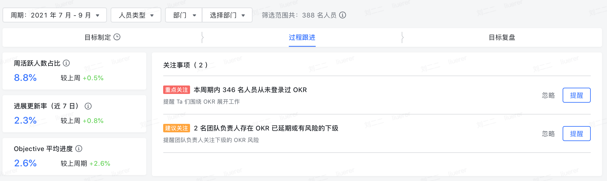 OKR 管理员数据看板操作指南 - 图9