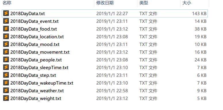 用Shell与Excel处理我的2018年个人数据 - 图8