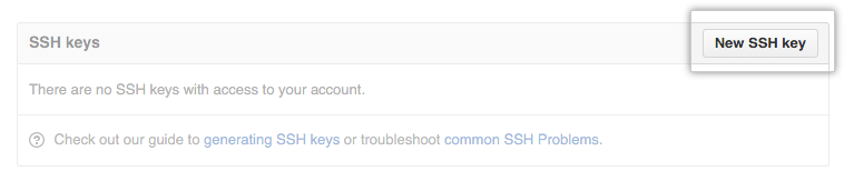 Adding a new SSH key to your GitHub account - 图3