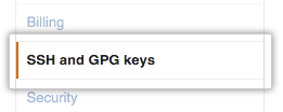Adding a new SSH key to your GitHub account - 图2