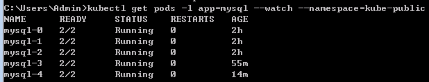 使用 statefulset控制器部署mysql主从集群 - 图4