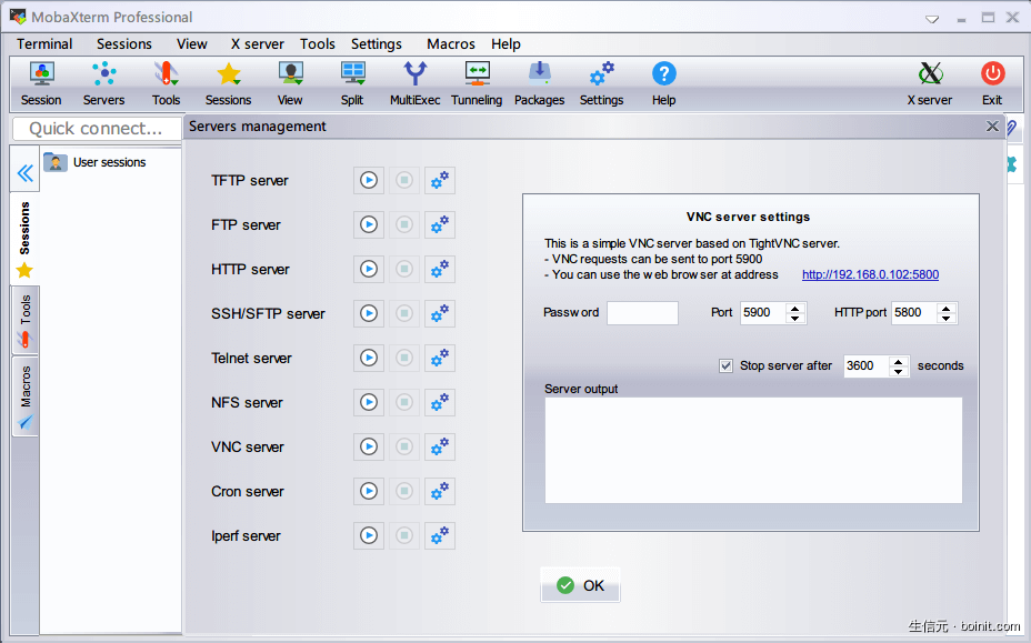 Windows 全能终端神器 MobaXterm - 图6