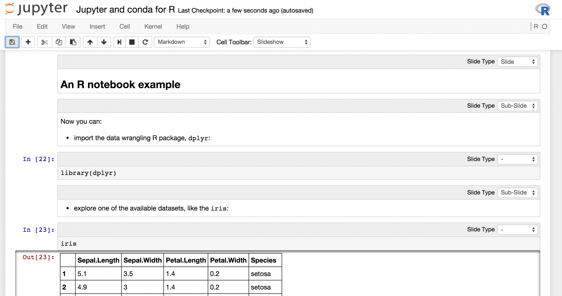 使用 conda 和 Jupyter 在 R 中实现数据科学分析 - 图4