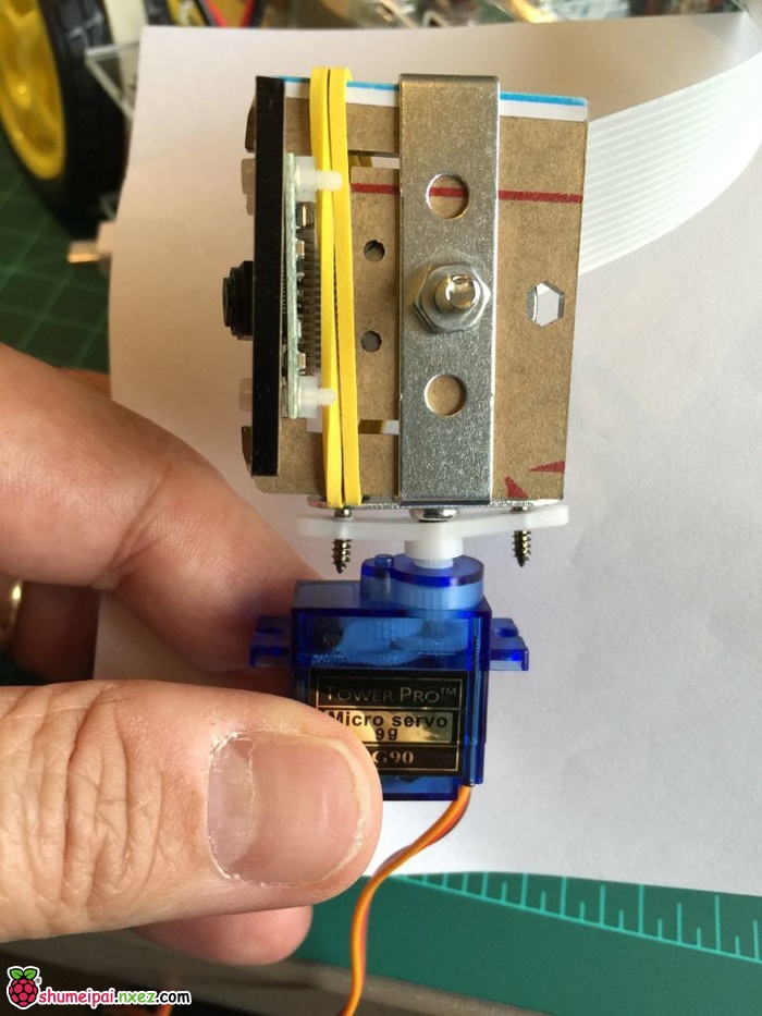 基于树莓派的多舵机控制的定位拍照云台 | 树莓派实验室 - 图13