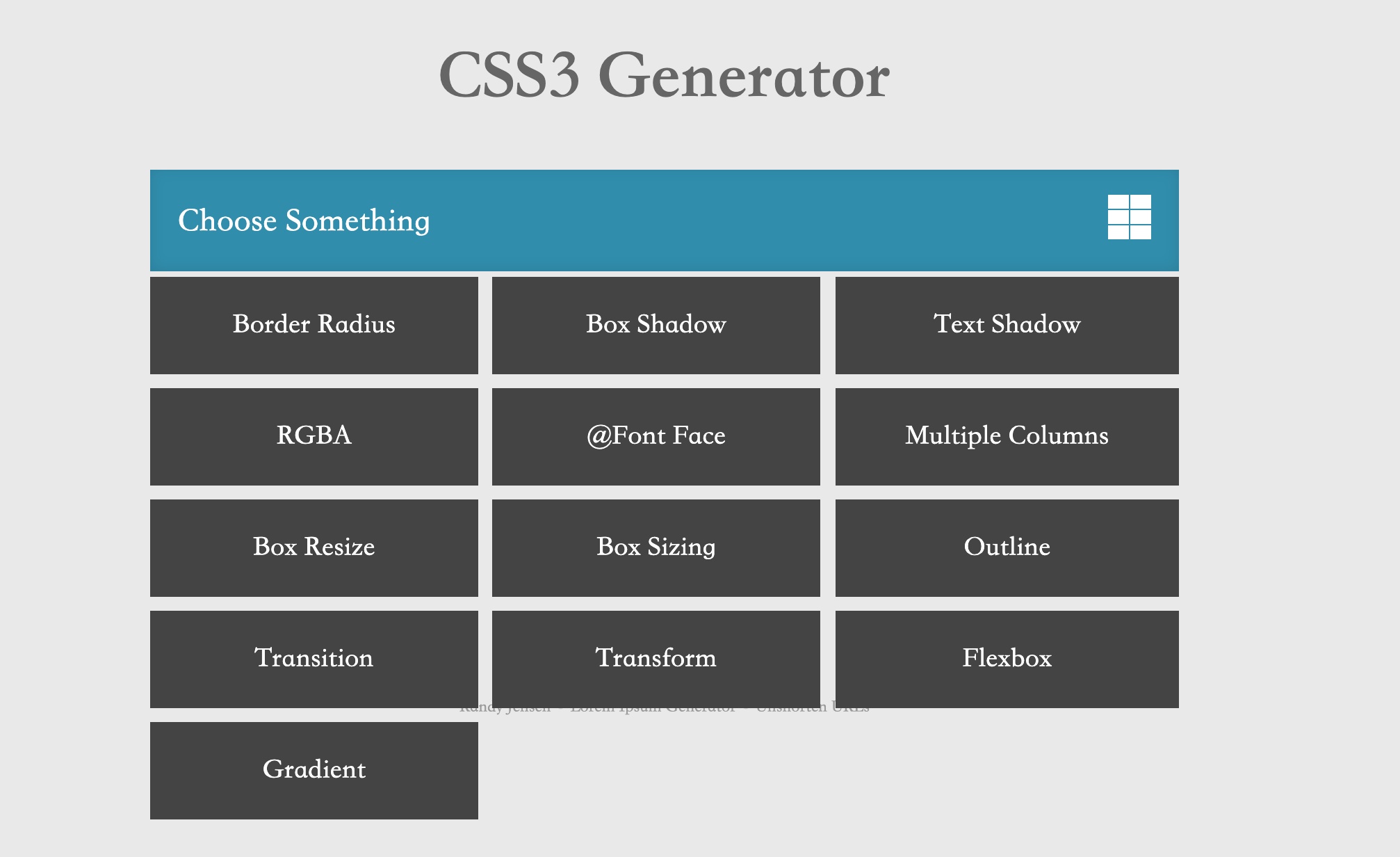 CSS在线工具网址导航 - 图2