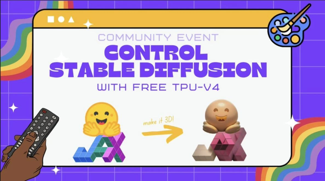 提供免费 TPU 的 ControlNet 微调活动来啦 - 图8