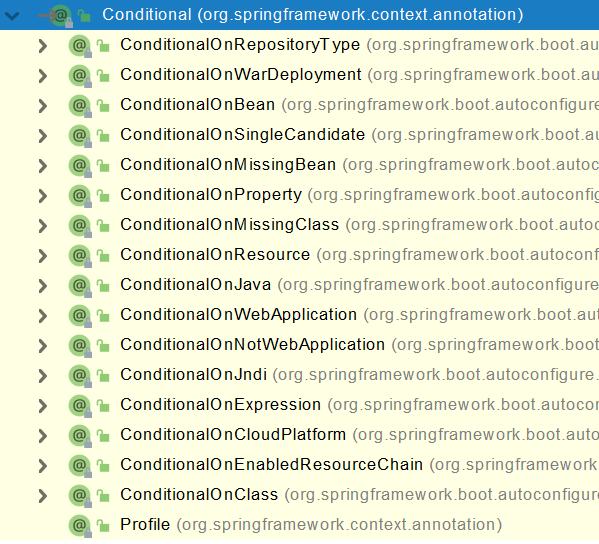 3.4、@Conditional注解，条件判断注解 - 图1