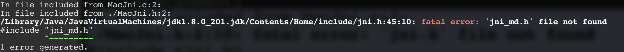 MacOS Catalina Java 调用C函数 - 图2