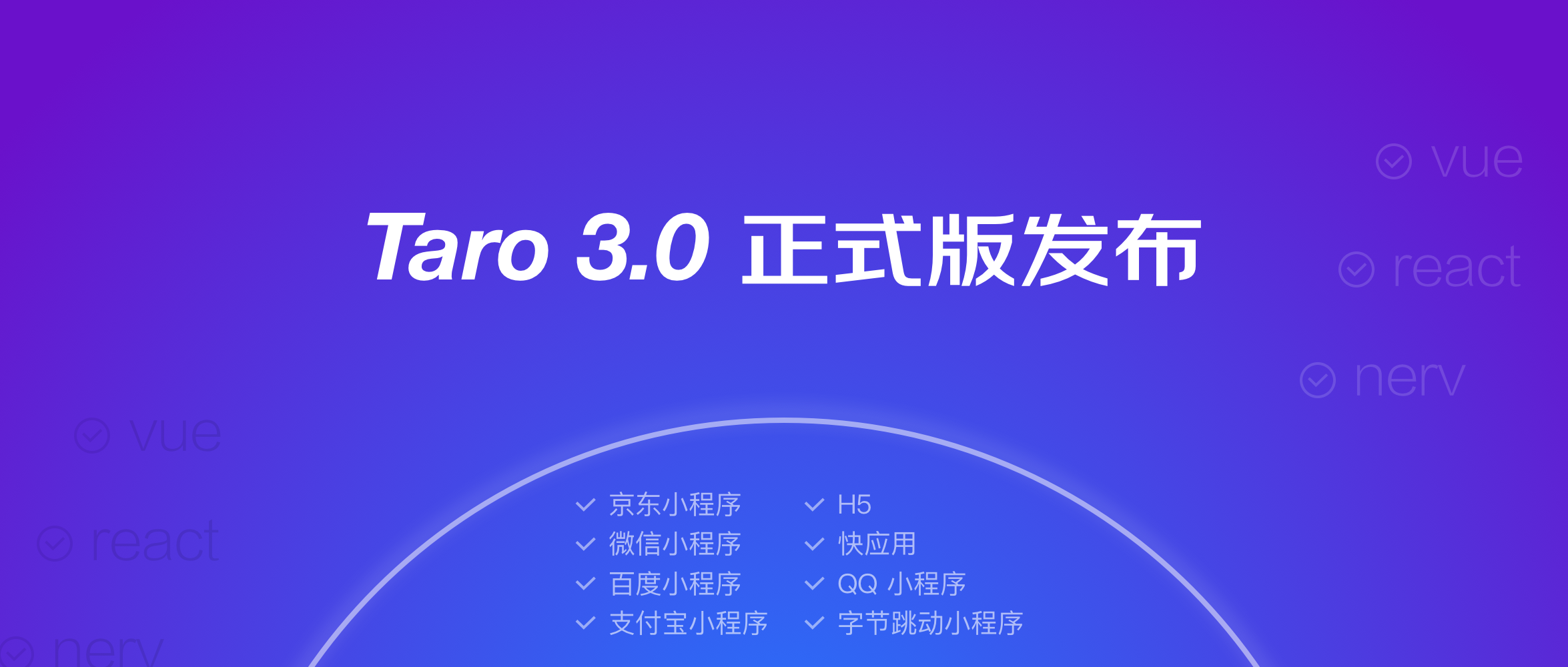 Taro 3 正式版发布：开放式跨端跨框架解决方案 - 图1