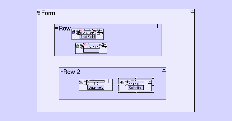 Date Labeled Field带标签的日期输入 - 图2