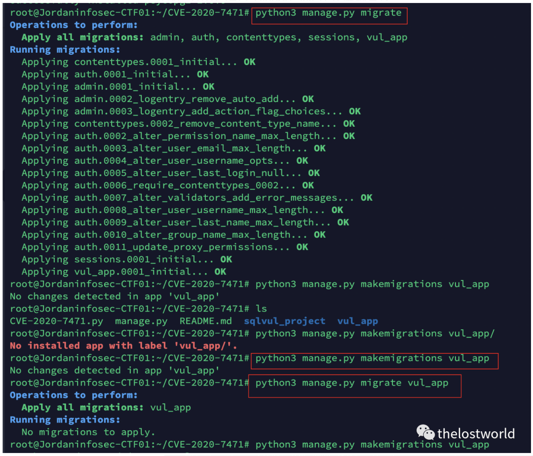 CVE-2020-7471-Django SQL注入漏洞复现 - 图9