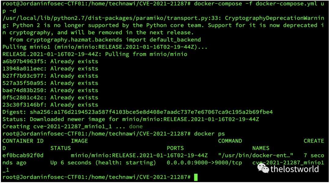 MinIO未授权SSRF漏洞(CVE-2021-21287) - 图2