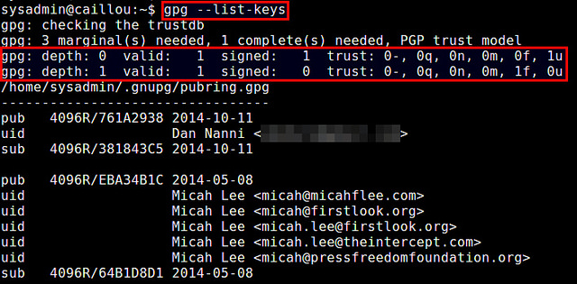 Linux生成校验文件asc,使用 GnuPG 加密签名校验 - 图6
