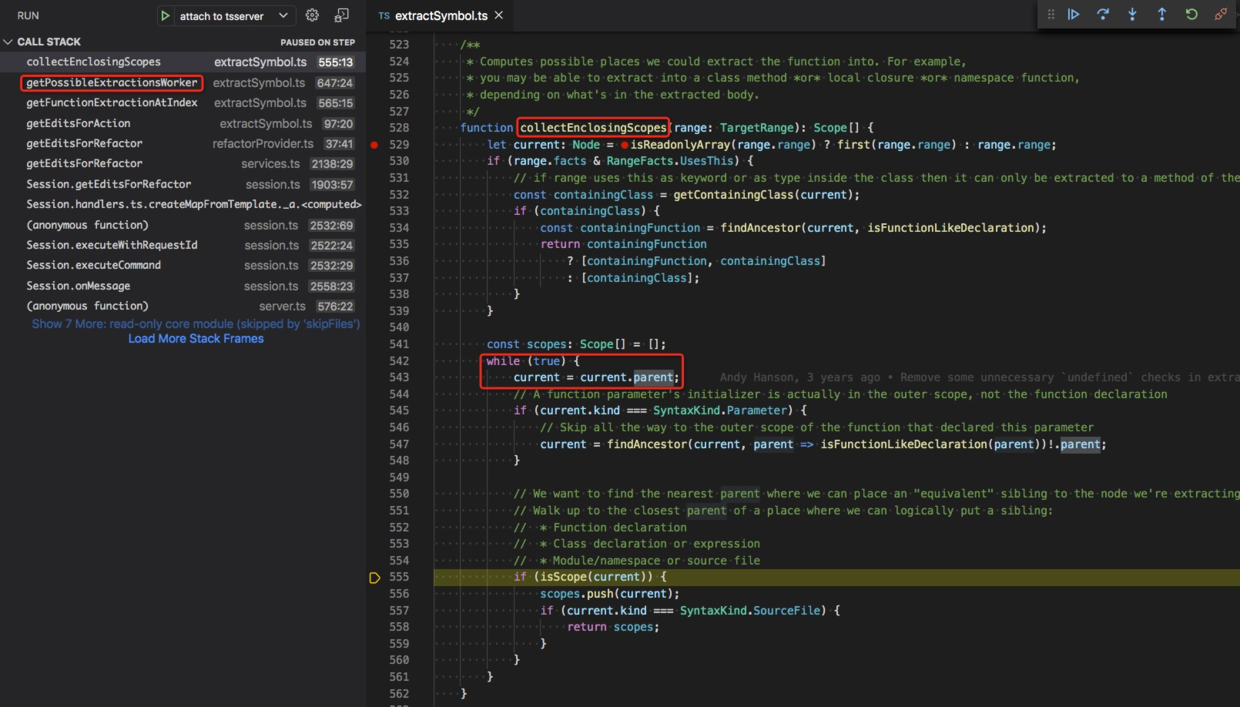 随遇而安 TypeScript（八）：TSServer Refactor - 图8