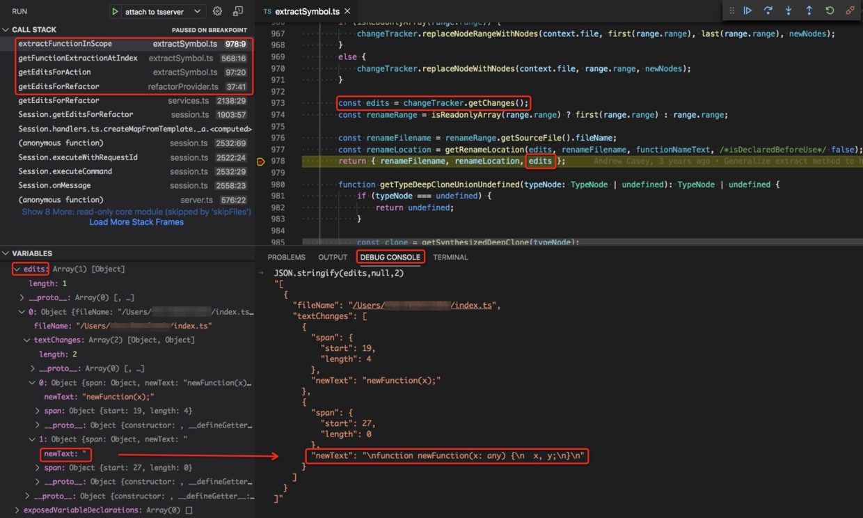 随遇而安 TypeScript（八）：TSServer Refactor - 图6