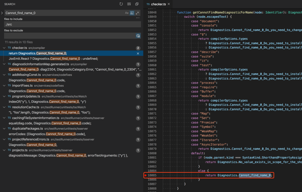 随遇而安 TypeScript（一）：查找符号 - 图3