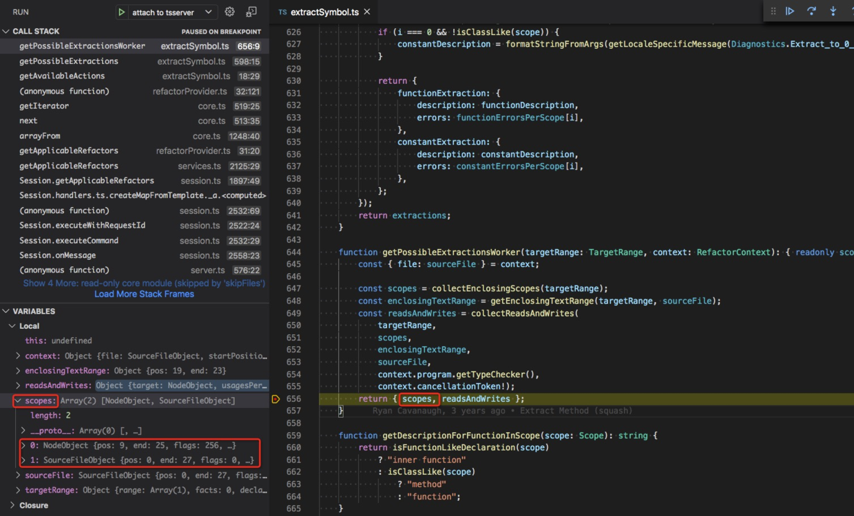 随遇而安 TypeScript（八）：TSServer Refactor - 图7