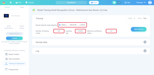 Smell Recognition by using Grove-Multichannel Gas Sensor - 图39