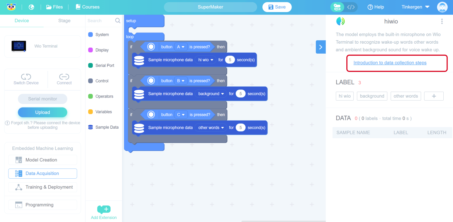 Wake-up Words Recognition by  using built-in Microphone - 图15