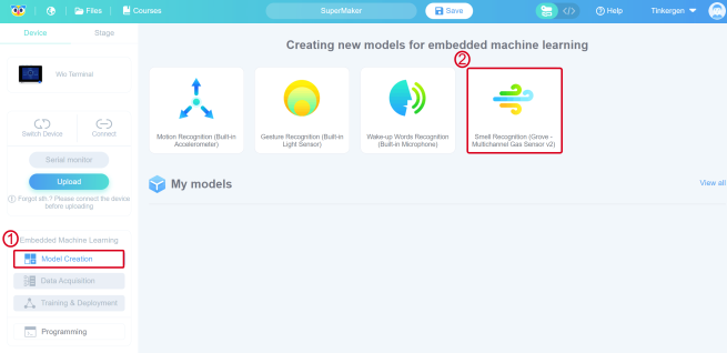 Smell Recognition by using Grove-Multichannel Gas Sensor - 图2