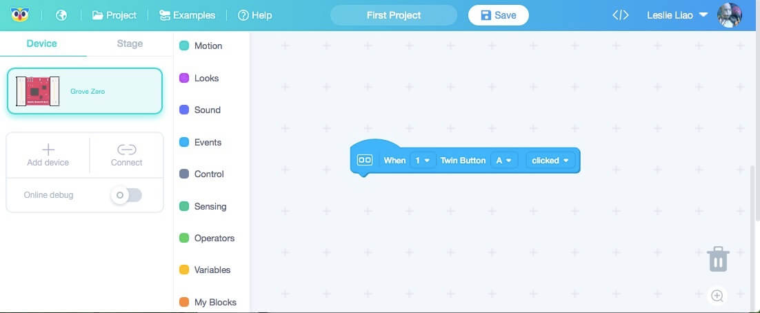 Create first project - 图2