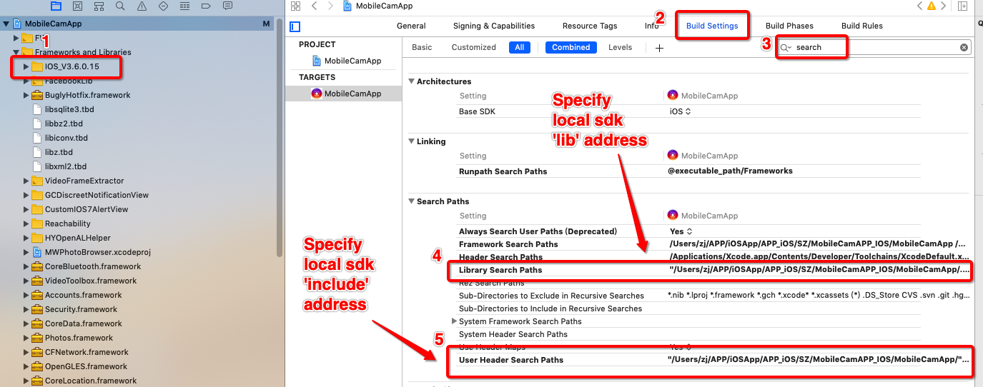 Developer Guide - How to Add SDK into MobileCam APP - 《MobileCamSDK ...