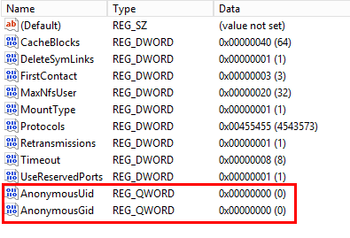 挂载NFS文件系统到云服务器（Windows 2012） - 图14
