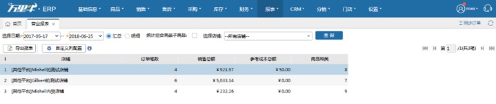 营业报表 - 图1