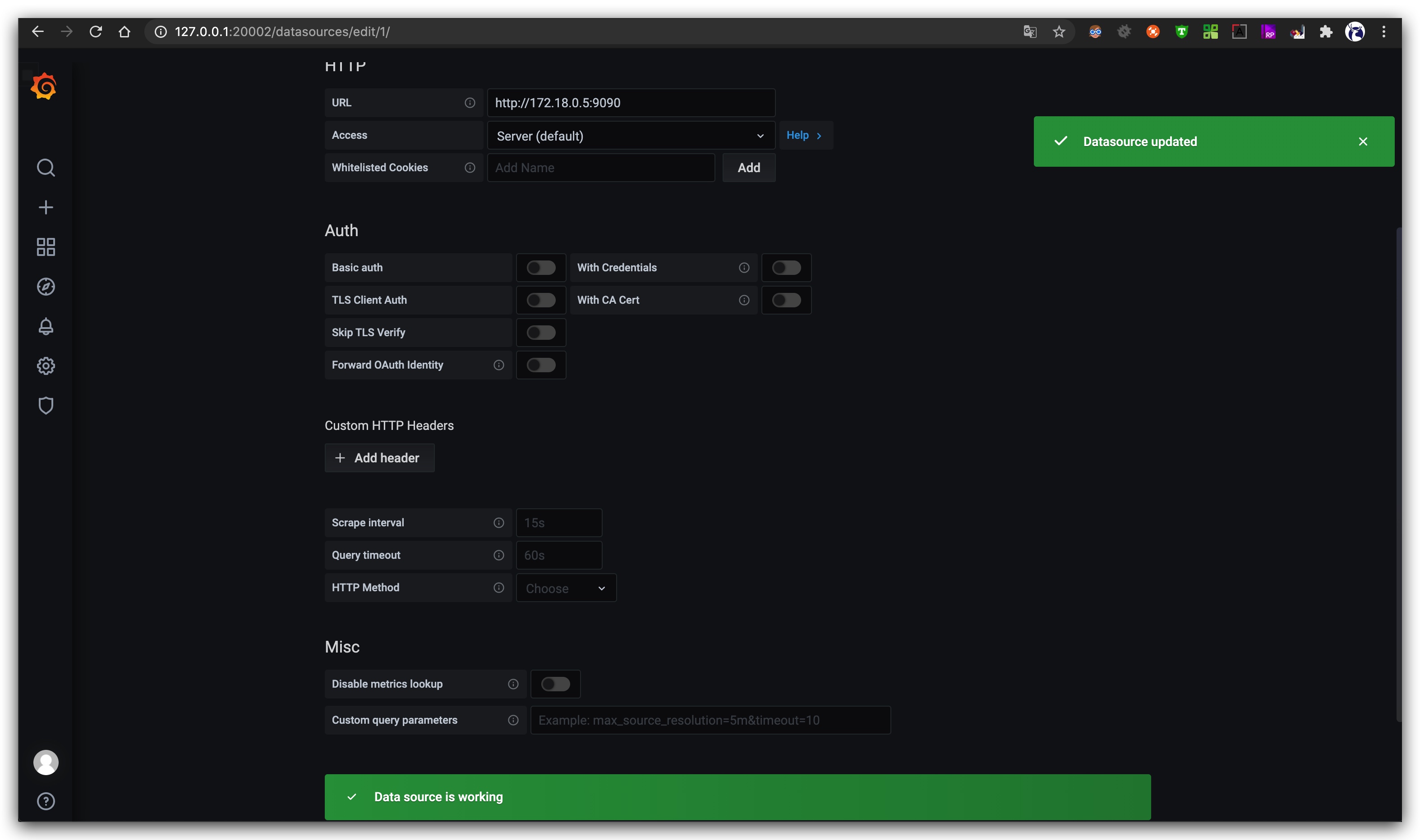 10.1、 使用docker快速构建Prometheus Grafana平台 - 图5