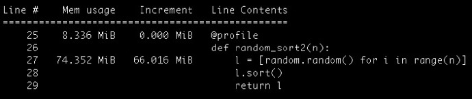 [python]10种检测Python程序运行时间、CPU和内存占用的方法 - 图3