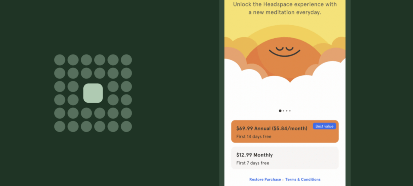 案例研究：如何实际应用UX设计法则？来看看Headspace(冥想类产品巨头) 遵循的7个用户体验定律！ - 图3