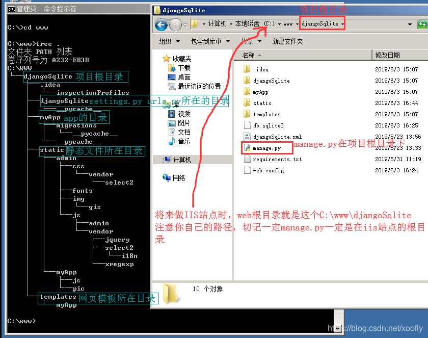 CH6 windows2008R2 IIS部署python Django的web环境 - 图10
