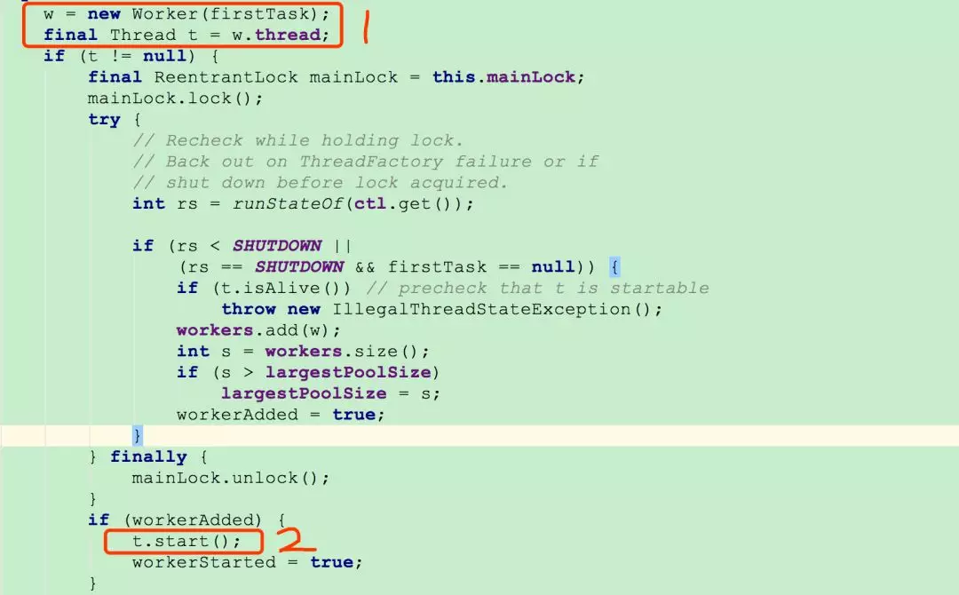 【40期】说一下线程池内部工作原理 - 图5