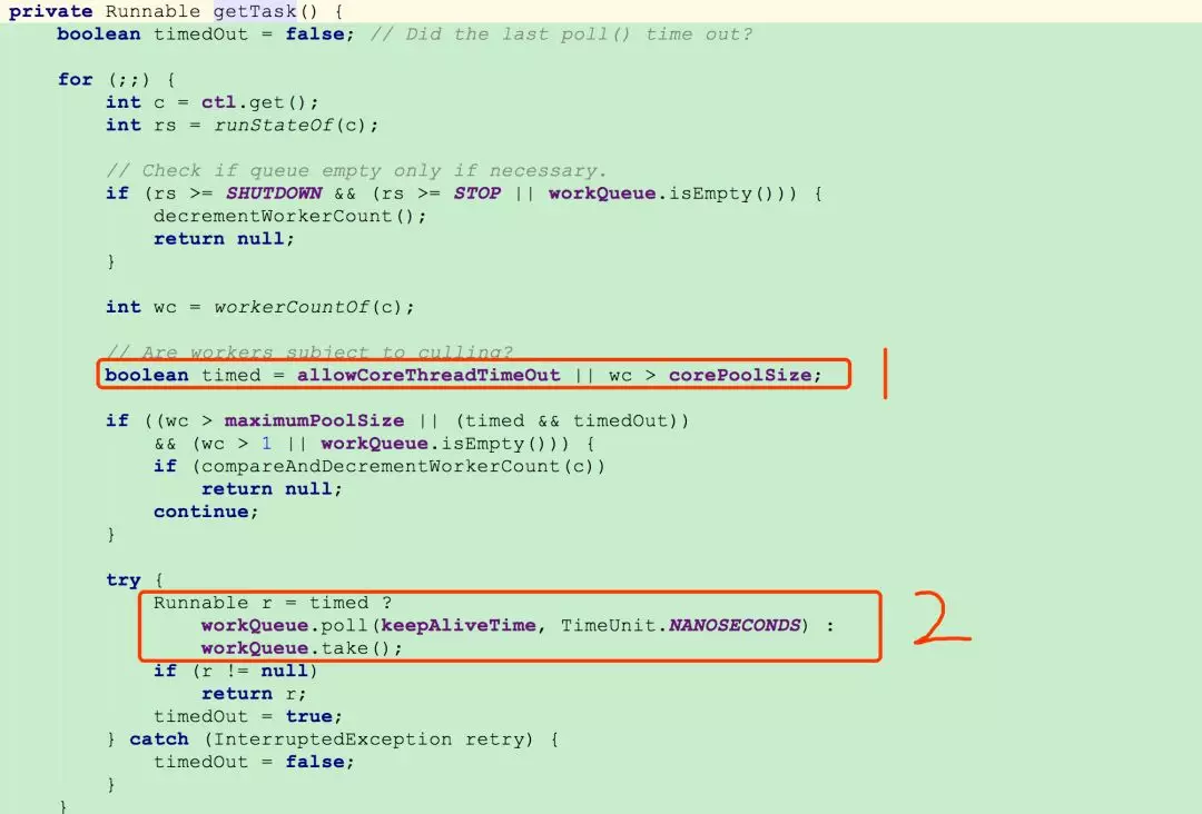 【40期】说一下线程池内部工作原理 - 图8