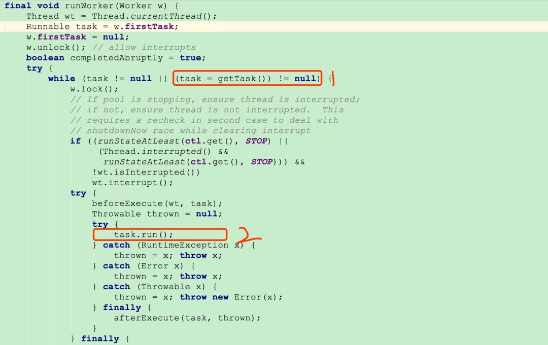 【40期】说一下线程池内部工作原理 - 图7