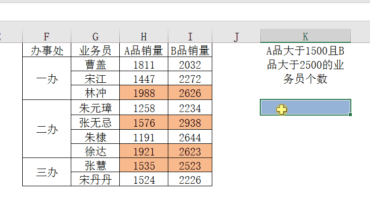 统计符合条件的单元格个数 - 图3