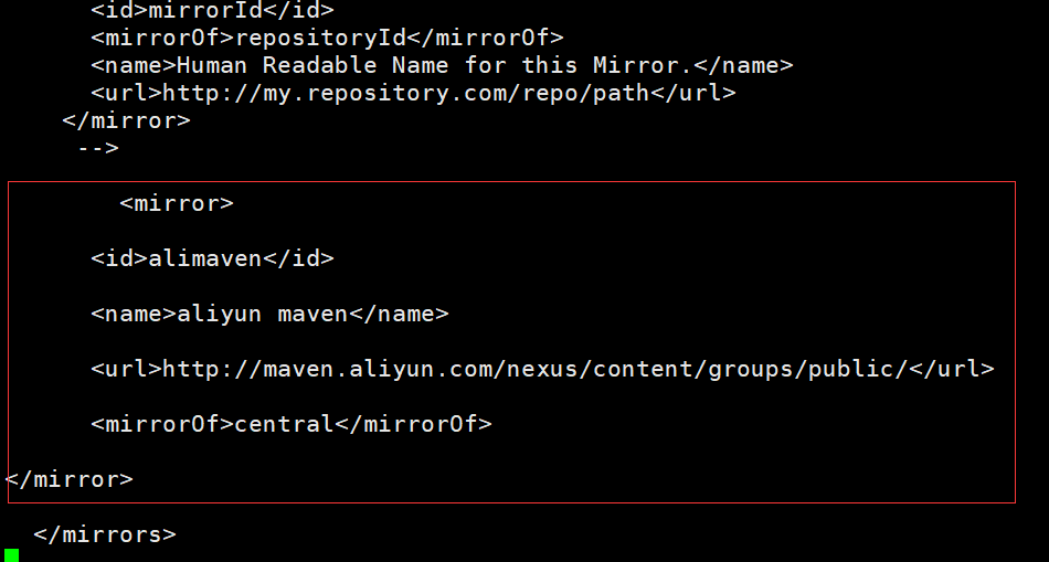 Linux服务器安装maven - 图6
