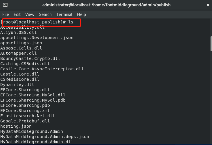 Linux部署后端.NET Core 项目 - 图26