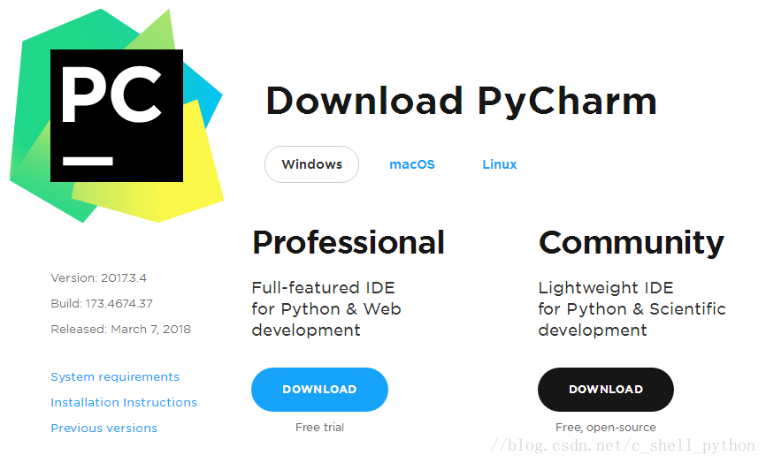 PyCharm 安装教程（Windows） - 图1